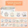 Hot 500 Giekawa Stickers Rolled Up Stickers Cartoon Girlfriend Diy Decoration Stickers Mobile Phone Decoration Tape