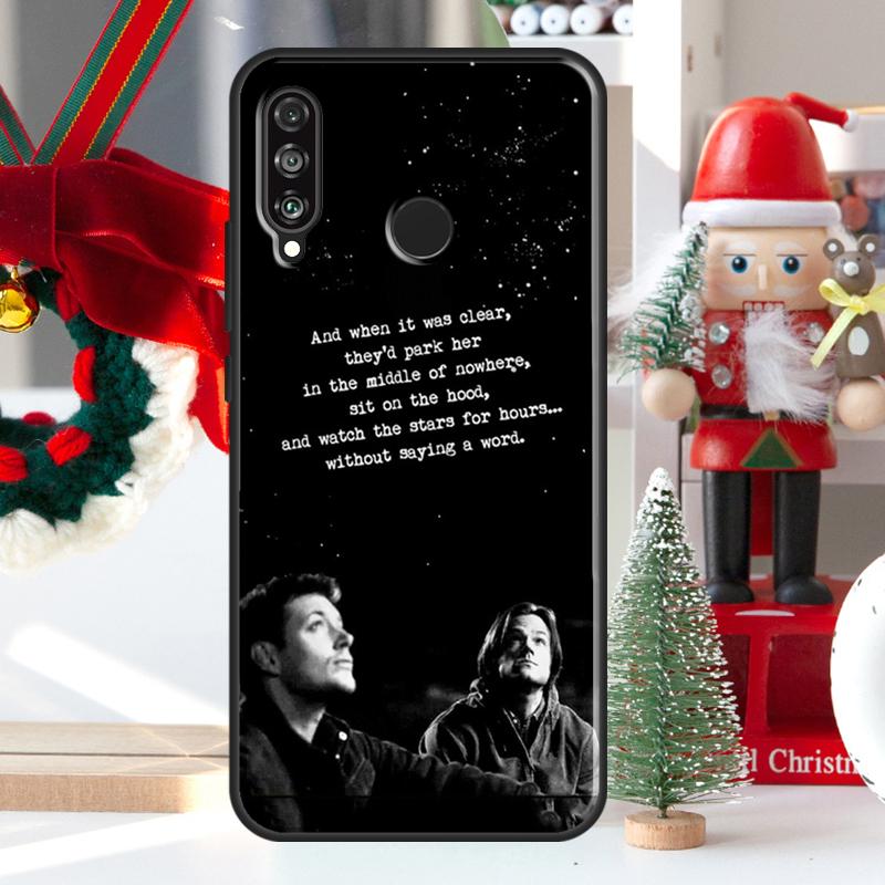 Supernatural TV For Huawei Nova 12i 11i 8i 12s Y73 Y72 Y61 Y91 Y90 Y70 Y60 9 10 SE P60 Pro P30 P40 Lite Case