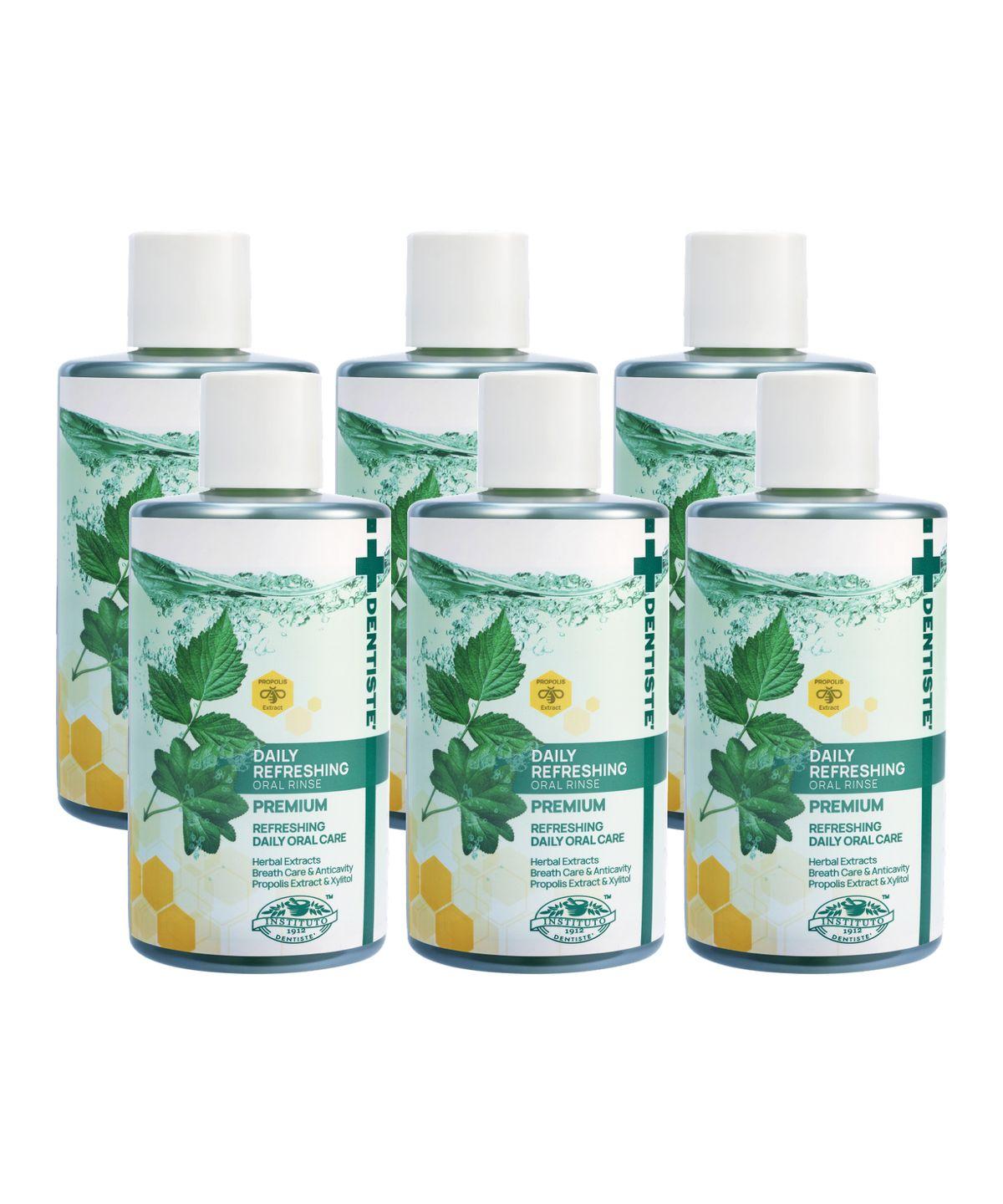 Dentiste Daily Refreshing Oral Rinse 500ml x 6