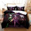 Cool Spooky The Freak Circus Printed Bedding Kit 3PCS Duvet Cover & 2 Pillow Covers Breathable Soft Bed Linens Room Ornament