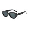 Polygonal Cat-Eye UV Protection Sunglasses - Stylish Unisex Streetwear for Large Faces