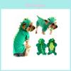 Accogliente e Divertente Costume da Dinosauro per Cani e Gatti in Molteplici Opzioni di Colore
