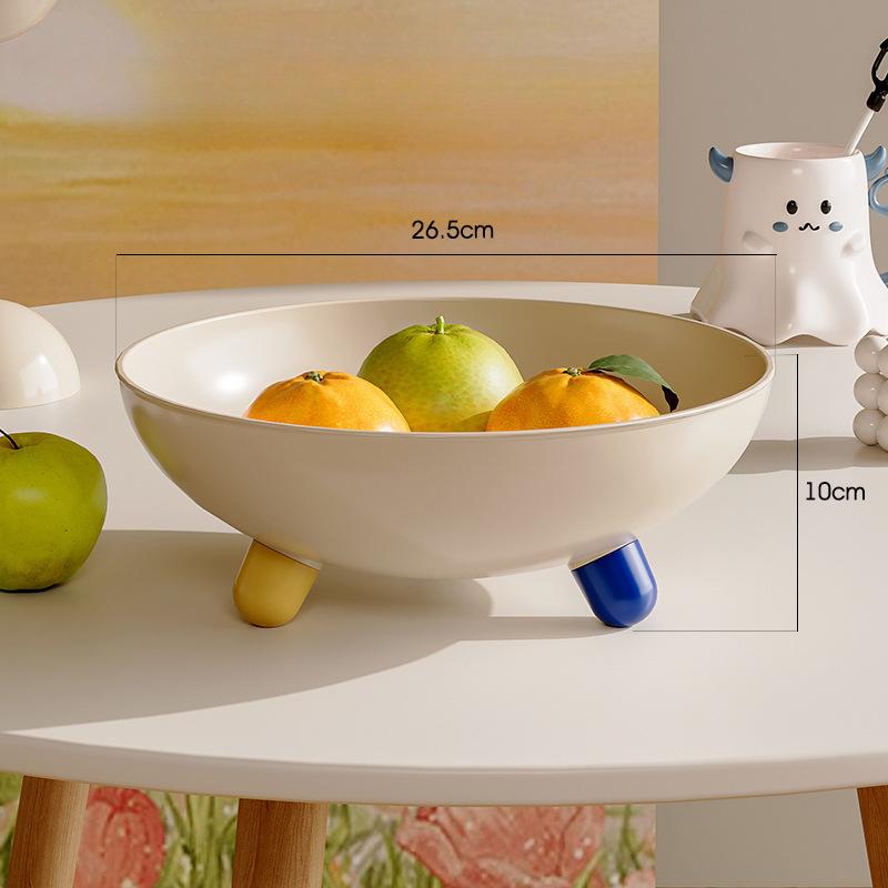 Luxury Fruit Plate Home Plastic Retro Dried Fruit Nut Candy Box Unique Snack Pastry Placement Plate Bowl Durable