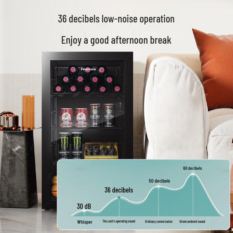 Hisense 93L Compact Refrigerator