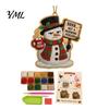 Decorative Beads for Crafts Christmas Hanging Faux Pearl Art Kit Adult, DIY Bead Painting Ornament, Handmade Holiday Craft Set Tree Home Decor