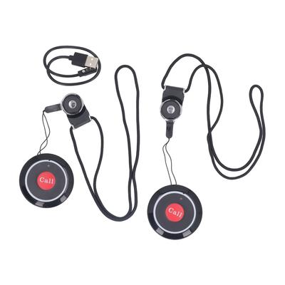 Wireless Guest Customer Service Calling System 1 Watch and 2 Touch Bells for Restaurant