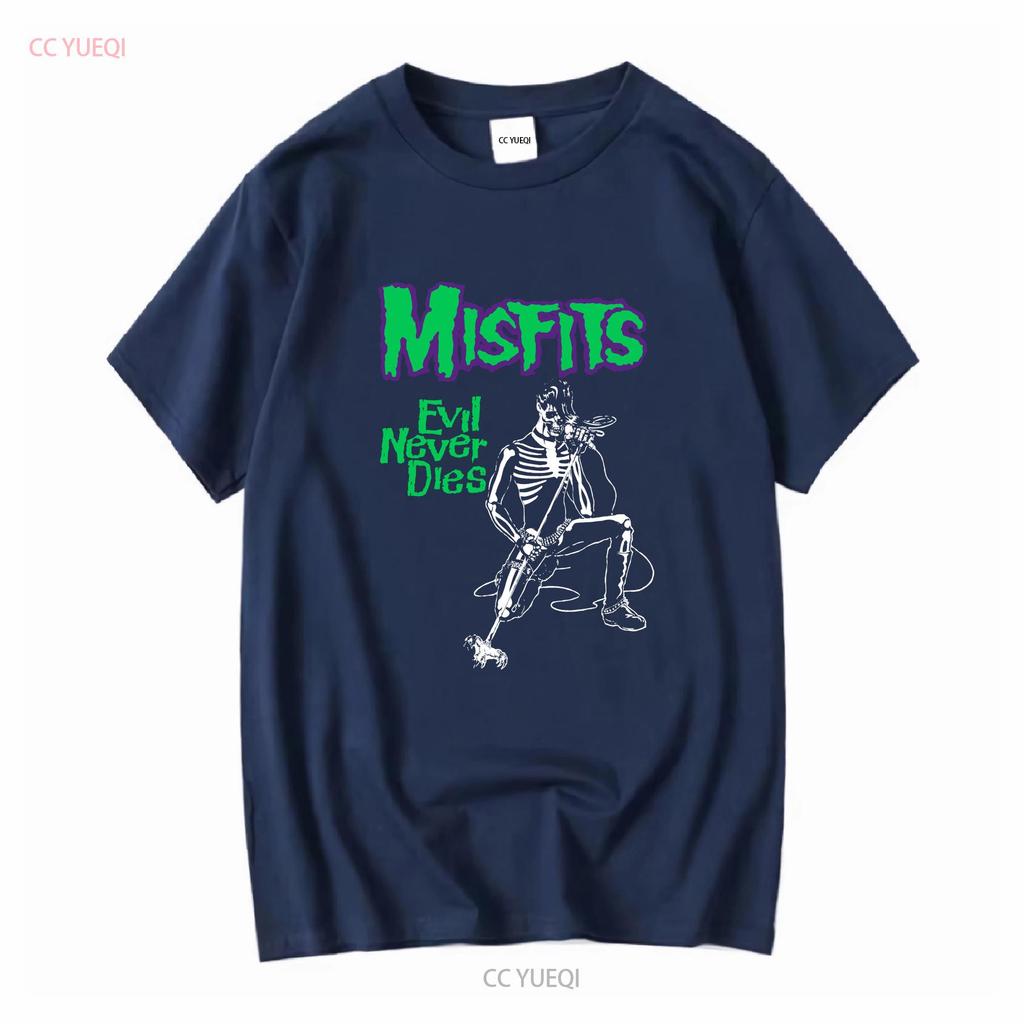 Vintage 80s MISFITS Evil Never Dies T Shirt Legacy of Brutality 1980s Danzig Punk Horror Goth Screen Stars Tag Vintage Washed
