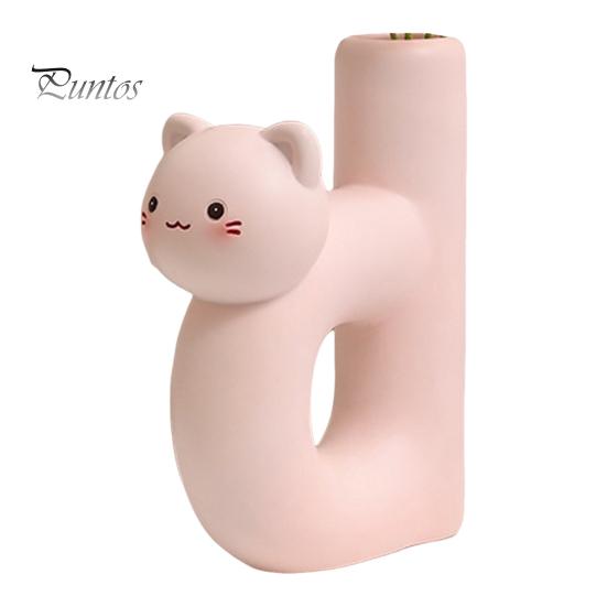 

Ваза с буквами «кошка», смоляная ваза для цветов «котенок», домашний декор для стола, держатель для цветов «кошка» для гостиной, обеденного стола, цветочная композиция A