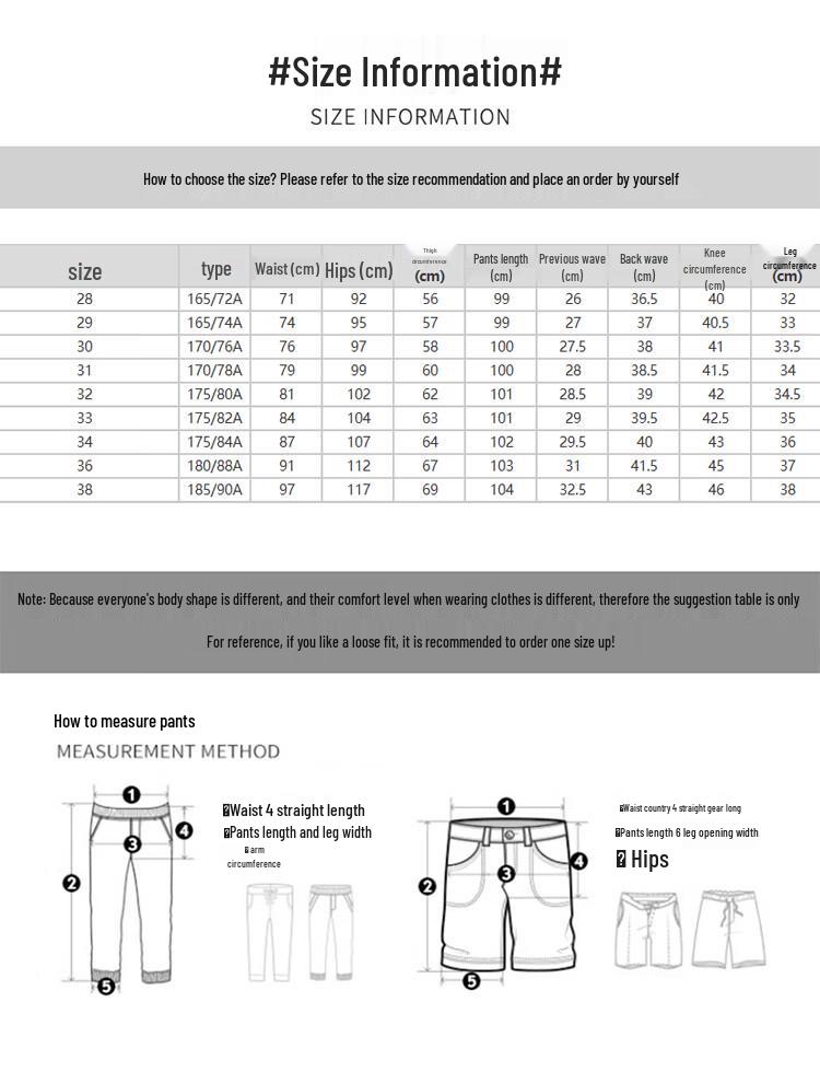 Zengzhi Herren Business Casual Straight-Leg Stretch Jeans