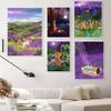 Bohemian Style Moon Jungle Fairy Female Art Dance Yoga Spirit Illustration Poster Canvas Paintings Wall Art Pictures Home Decor