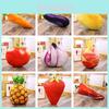 Cute Peach 3d Simulation Fruit Plush Pillow For Office And Home Decoration