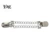Fashionable Dress Fasteners 3Pcs Vintage Sweater Clips for Women Girls, Retro Double Chains Cardigan Clips, Elegant Collar Clip Decorative Cloak Chain