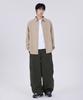 GLW Washed Pocket Parachute Cargo Pants Khaki