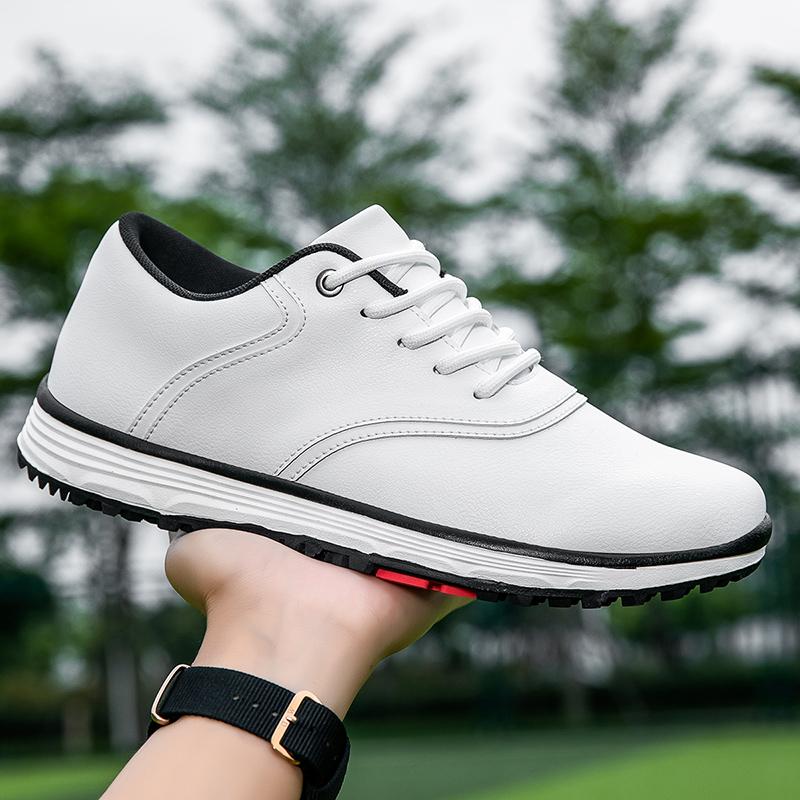 Fashion Outdoor Soft Men's Casual Shoes Fashion Male Golf Footwear Comfortable Male Lace-Up Sneakers Classic Leisure Walk Walking Shoes