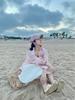 Women's Rattan Handmade Shoulder Storage Bag, Grass Woven Handmade Bag, Hollow, Large Capacity, Summer Beach Rest Storage Bag