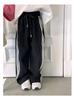 2023 Girls' Stylish Korean Loose Fit Sweatpants - Spring/Autumn Sportswear for Big Kids