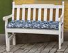 Vargottam Printed Outdoor  Bench  Cushion  Lounger Water Resistant Lounger  Bench  Seat Garden Furniture Patio Front Porch Decor and Outdoor