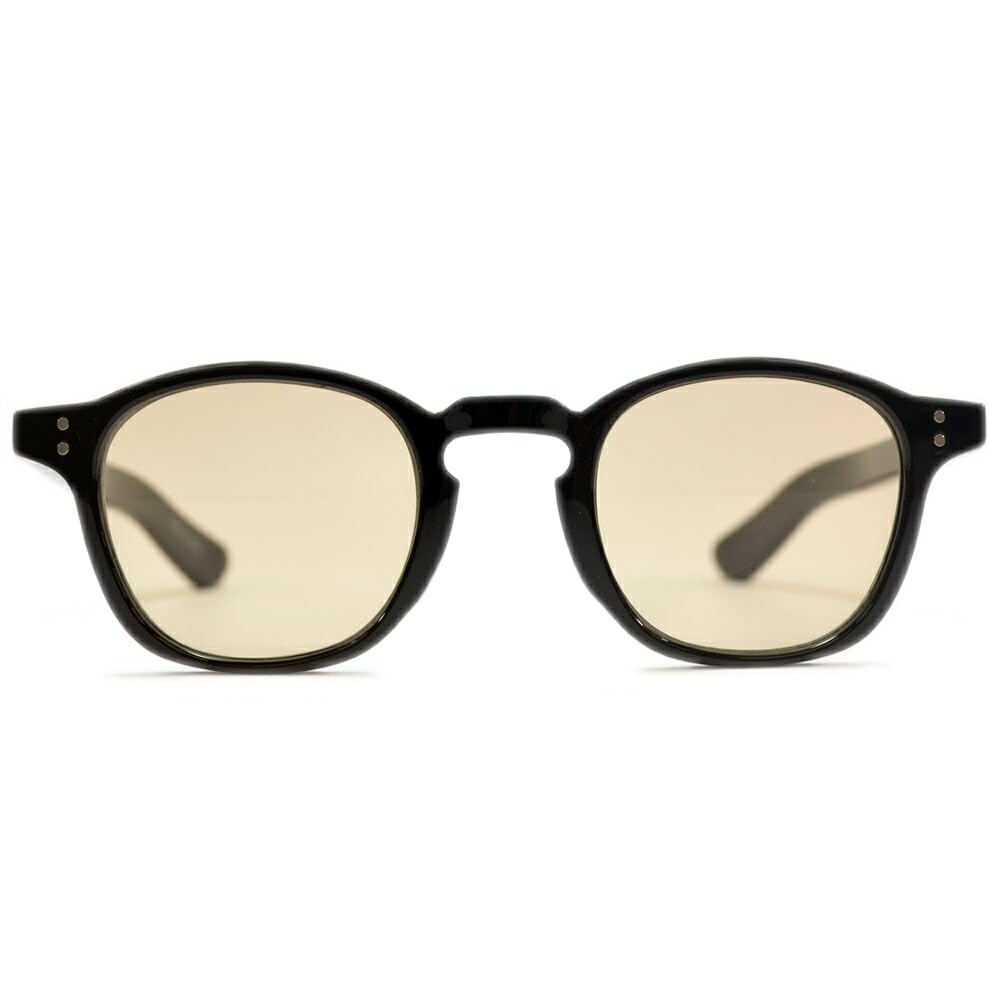 [MERRY PLEASURE] Sunglasses for Men and Women, Fashion Glasses, Oval, Round, Tinted Lenses (Lightly Colored)