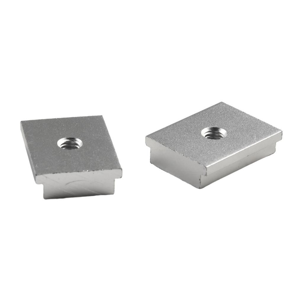 1.18x0.91x0.315inch T-track Slider Woodworking Tool Fastener T Slot Nut M6/M8 30*23*8mm Aluminum Alloy High Quality