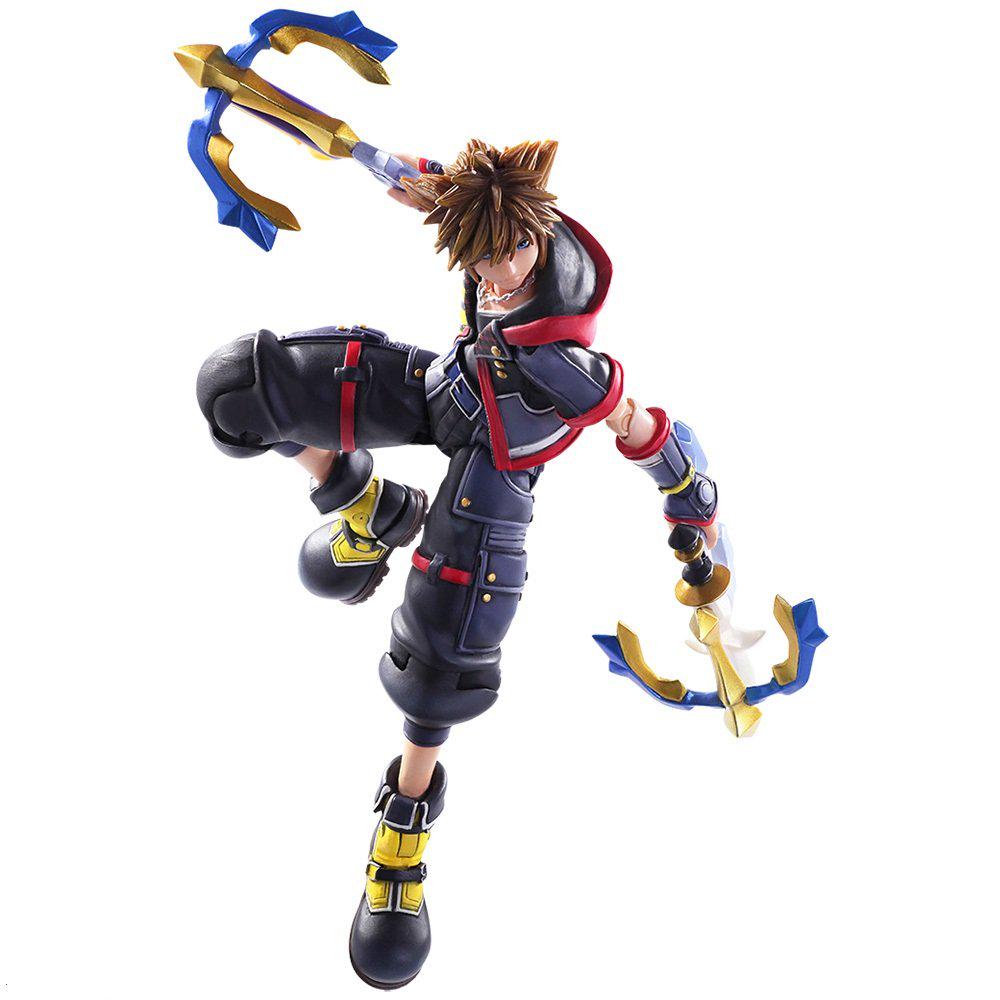 

KINGDOM HEARTS III BRING ARTS Sora Painted Movable Figure синій