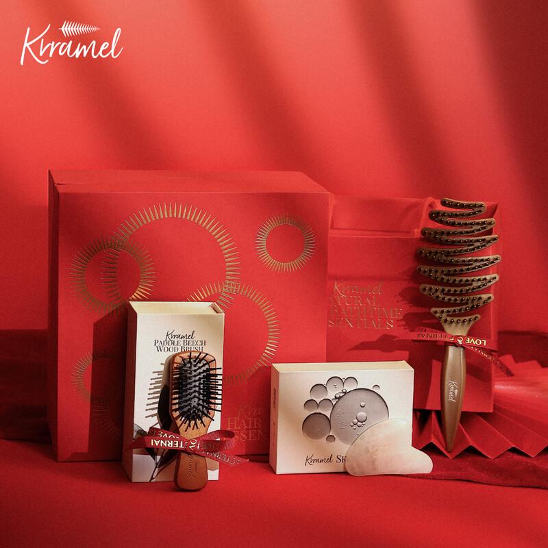 KRRAMEL Hair Care Massage Comb Gift Set Large
