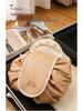 Women's Lazy Drawstring Makeup Bag - Large, Portable, Waterproof Cosmetic Travel Organizer