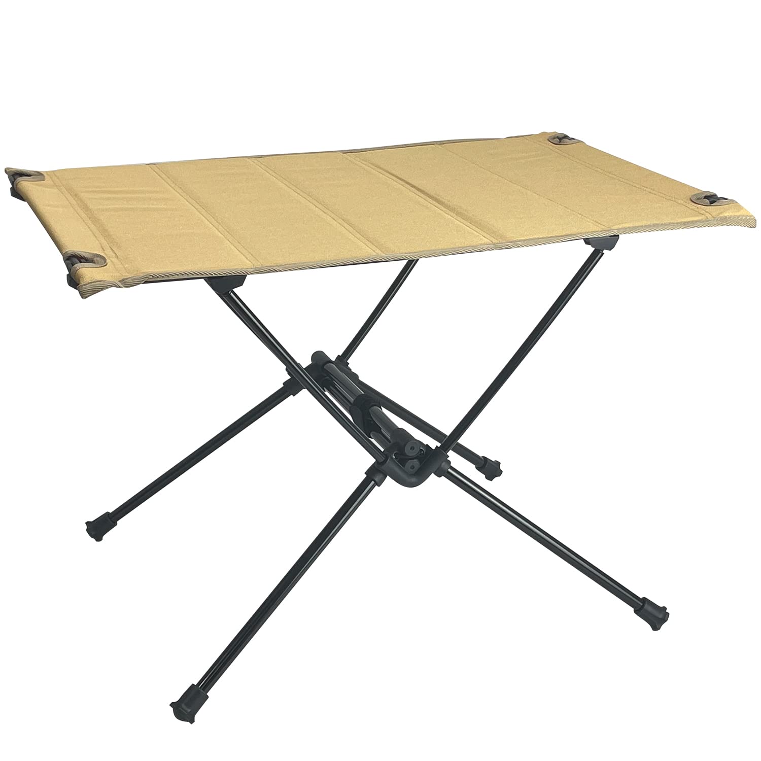 

Socpuro Durable Portable Folding Camping Coffee Easy Perfect for Solo Includes Dedicated Storage Compact Outdoor Table for and Eating & бежевый