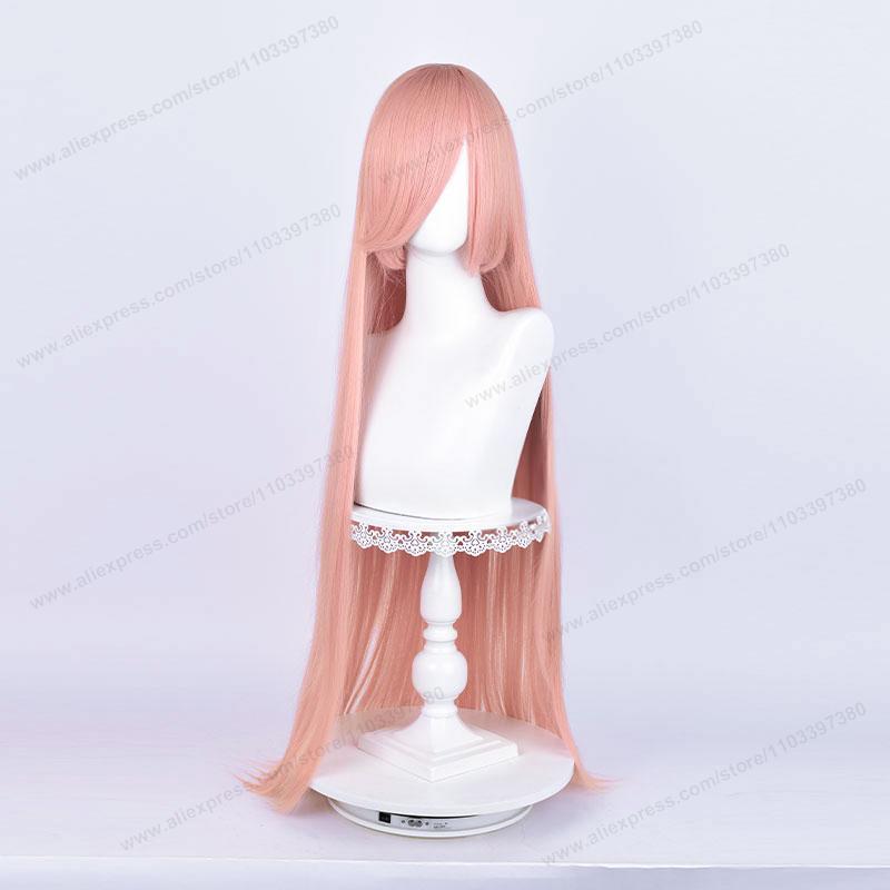 Anime 100Cm Long Staight Cosplay Synthetic Wig Black White Red Pink Brown Gold Blue Women Heat Resistant Hair High Quality Wigs