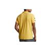 Polo Ralph Lauren SS23 Logo Embroidered Pullover Short Sleeve Polo Shirt Men tops Yellow MNPOKNI1N822165-700