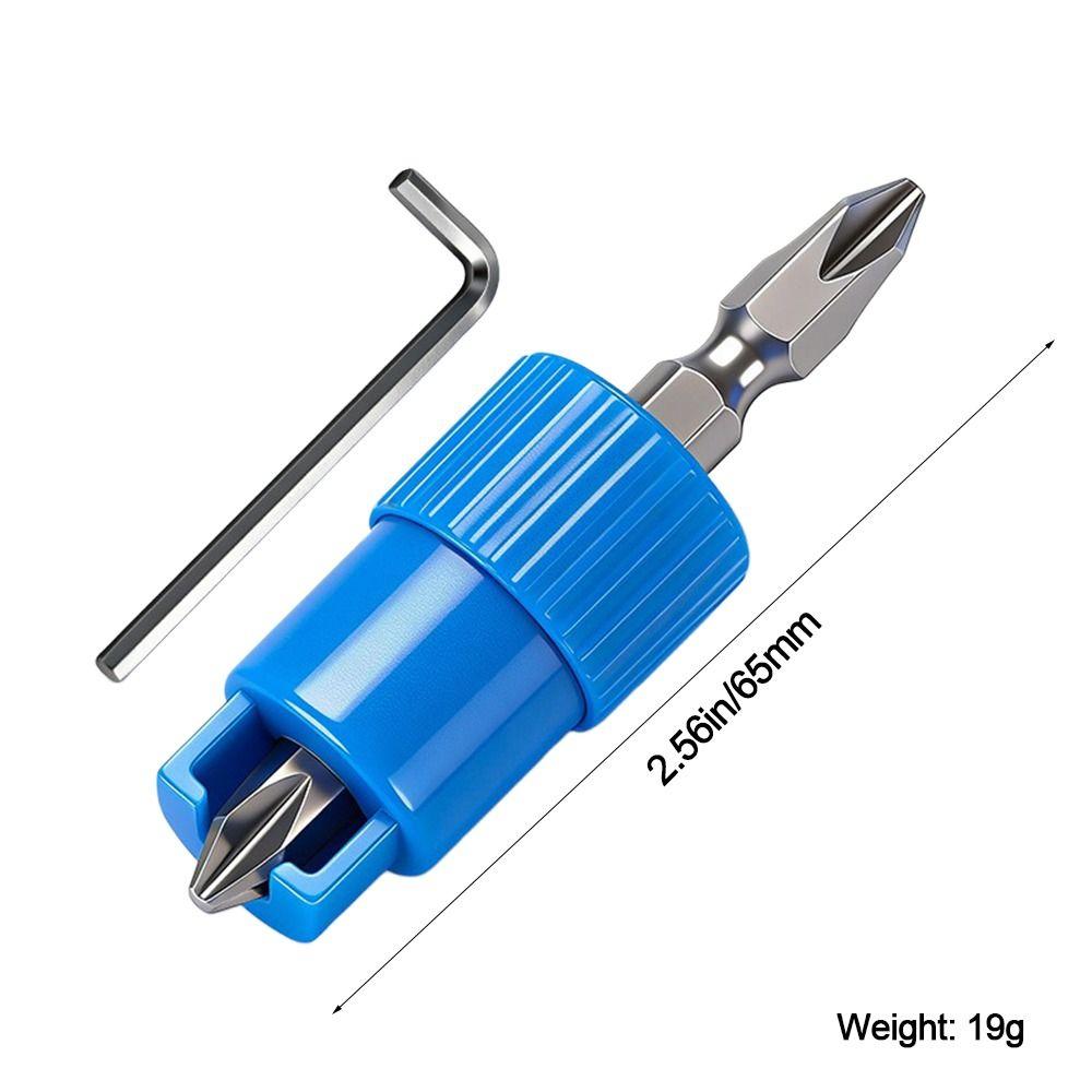 High Precision Tool Spring Positioning Screwdriver Bit Safe Anti-Drop Bit Holder Durable Stable Screw Driver Electric Drill