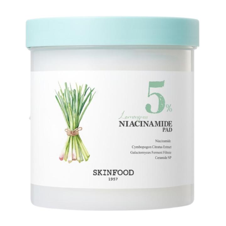 Skinfood Lemongrass Niacinamide 5% Pad 60EA