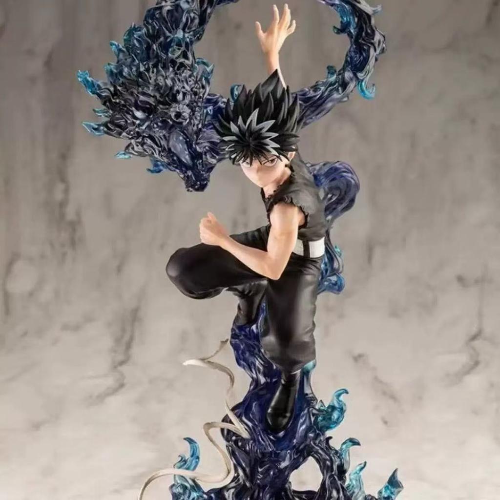 In stock 24cm Yuyuhakusho Figures Hiei Anime Figures PVC Statue Collection Model Room Decoration Birthday Toys Gifts