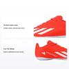 X Crazyfast Club Soft Comfortable Non-Slip Durable Low-Top Kids Soccer Shoes Kids Soccer Shoes Orange Red IF0709