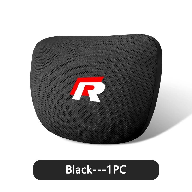 T24Car Seat Headrest Head Support Pillow Car Accessories R-Line For Volkswagen GTI Tiguan Polo Zeta R Terramont Magotan Beatle GTD
