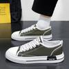 Canvas Shoes Men's 2025 New Spring Non-slip Casual Sports Niche Design Youth Soft-soled Low-top Board Shoes