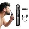 LED Digital Display Electric Nose Hair Trimmer Rotary Cutter Head Painless Hair Remover  Unisex