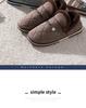 Men's Winter Backless Cotton Slippers, Extra Large Sizes, Warm Thick Sole (46-48)