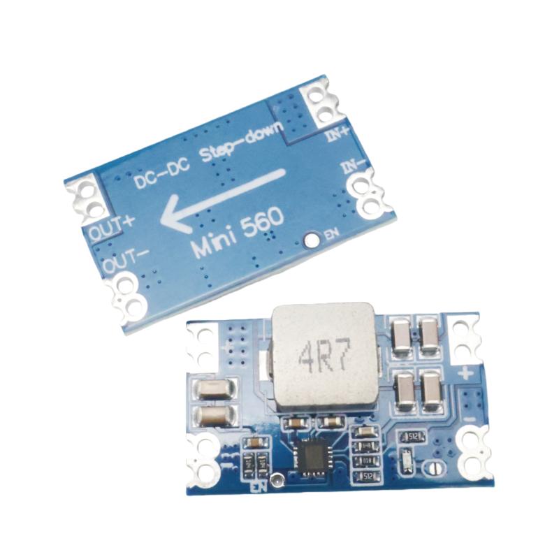 4pcs Mini560 DC-DC Step Down Module 5A High Efficiency 3.3V/5V/9V/12V Voltage Regulator for DIY Electronics