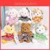 Plush Duck Toy With Pp Cotton Filling For Kids Birthday Gift And Desk Decor