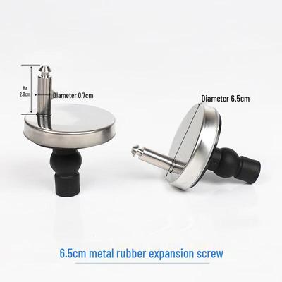Toilet Seat Fixing Screws with Rubber Expansion Base