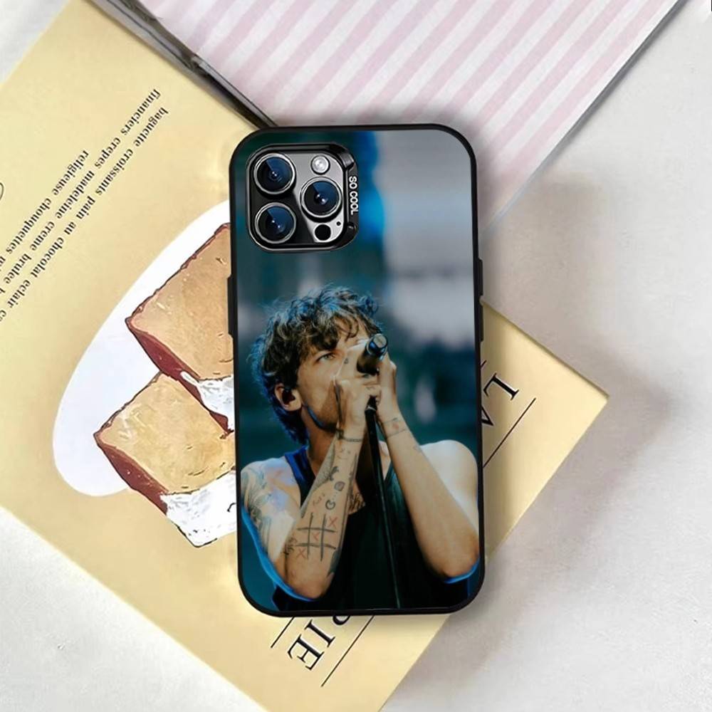 L-Louis Singer t-Tomlinsons Handyhülle Für iPhone 17,16,15,14,13,12,11 Plus,Pro Max,XS,Bunte Silberne Handyhülle Funda Cover