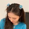 Korean cute plush forehead bangs clip, small grab clip, edge clip, broken hair accessories, headgear clip.