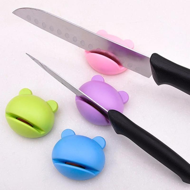 Mini Frog Portable Knife Sharpener Scissors Sharpeners Stone Kitchen Tools Fast Sharpening Stone