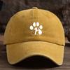 Men's Fun Dog Claw Cat Printed Baseball Hat, Fashionable and Versatile Duck Billed Hat