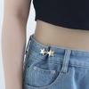Adjustable Waist-Cinching Button for Pants Too Big