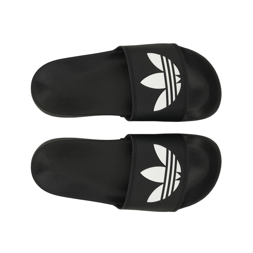 adidas Adilette Lite Σαγιονάρες Λογότυπο Τριφύλλι - Μαύρο Πυρήνα Unisex Αθλητικά Παπούτσια Λευκό Σύννεφο FU8298
