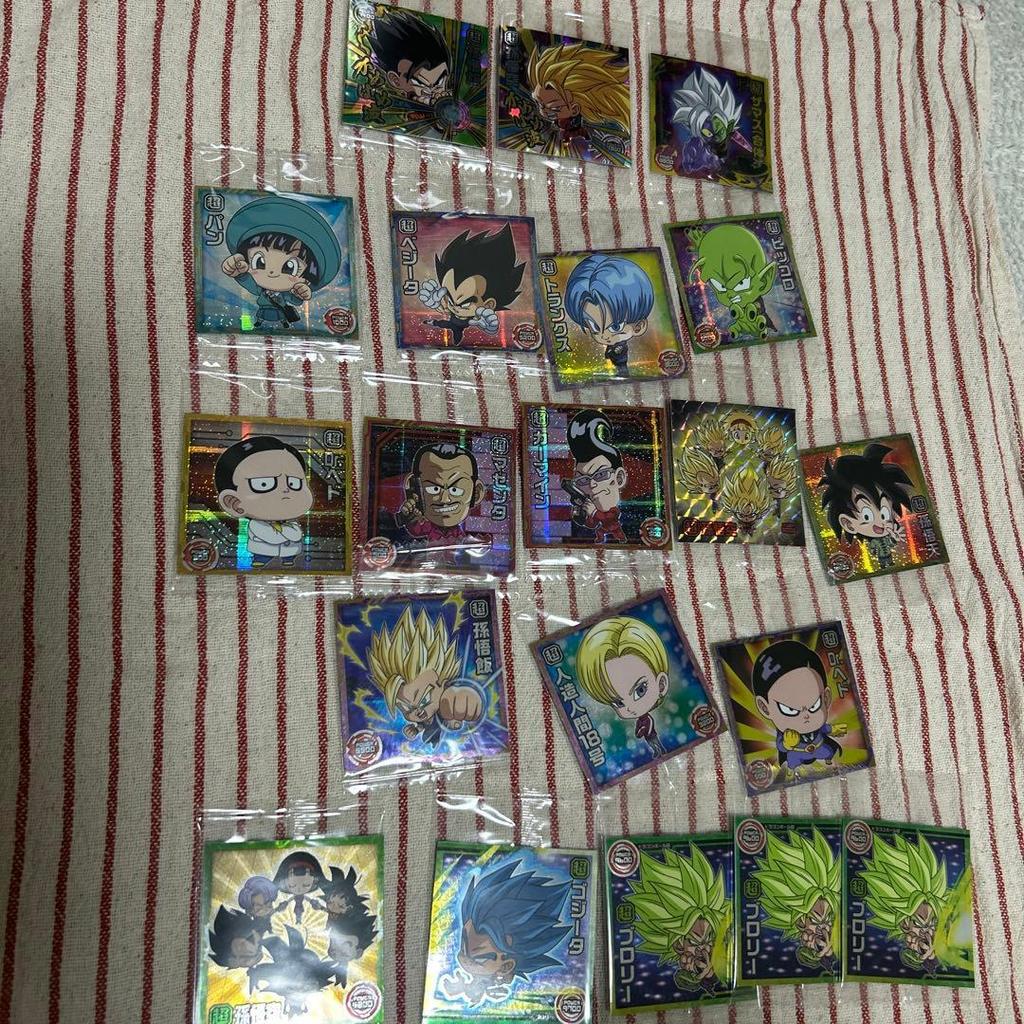 Dragon Ball Wafer Seal Super