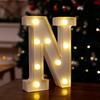 LED Letter & Number Lights: Multicolor Decorations for Birthdays, Proposals, Weddings, and Parties