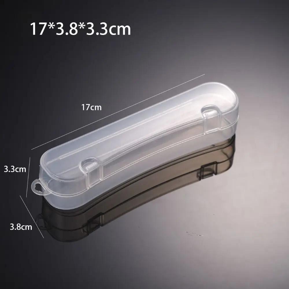 Square Plastic Transparent Storage Box Jewelry Beads Container Power Tools Accessories Box Small Items Sundries Organizer Case