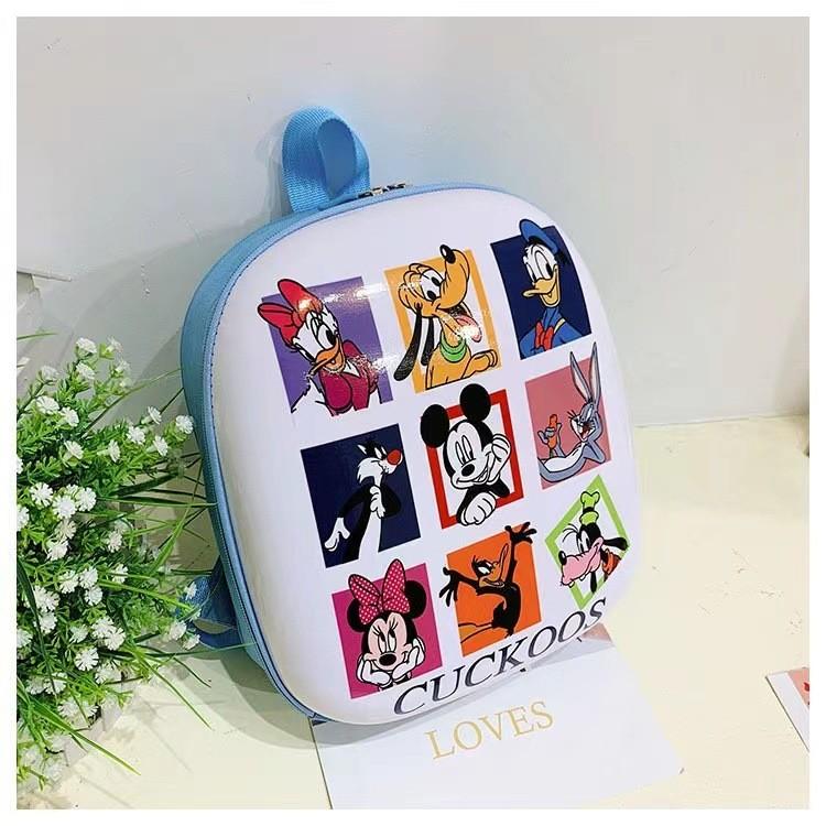 Cartoon Car Cute Printed Backpack Children Backpack Suitable For Outing School
